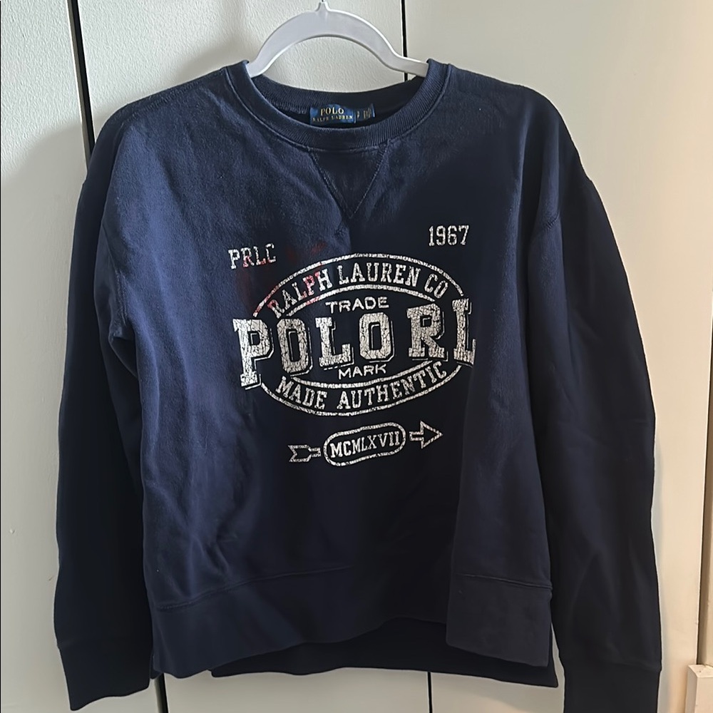 Vintage Ralph Lauren Navy Sweatshirt